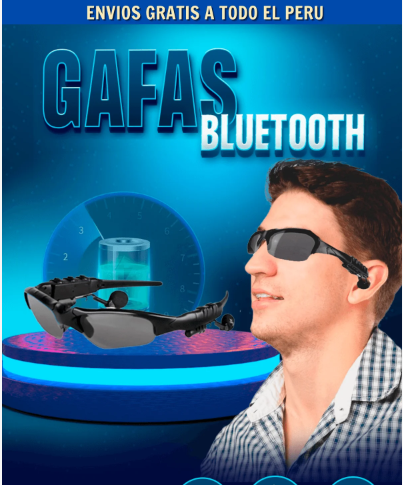 Lentes Solares Con Bluetooth Para Contestar Llamadas y Escuchar Musica