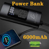 Inflador Portatil Recargable   de 150 Psi con Linterna y Power Bank